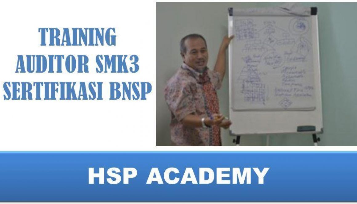 Training Auditor SMK3 Sertifikasi BNSP