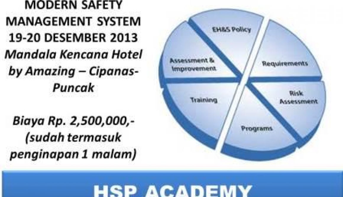 Seminar Modern Safety Management