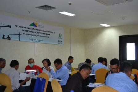 Training Investigasi Kecelakaan Sertifikasi BNSP 03