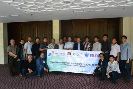 Training HAZOP Study Bersertifikasi BNSP Pertamina Geothermal Energy Lampung 1 Training HAZOP