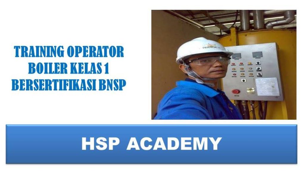 Training Operator Boiler Kelas 1