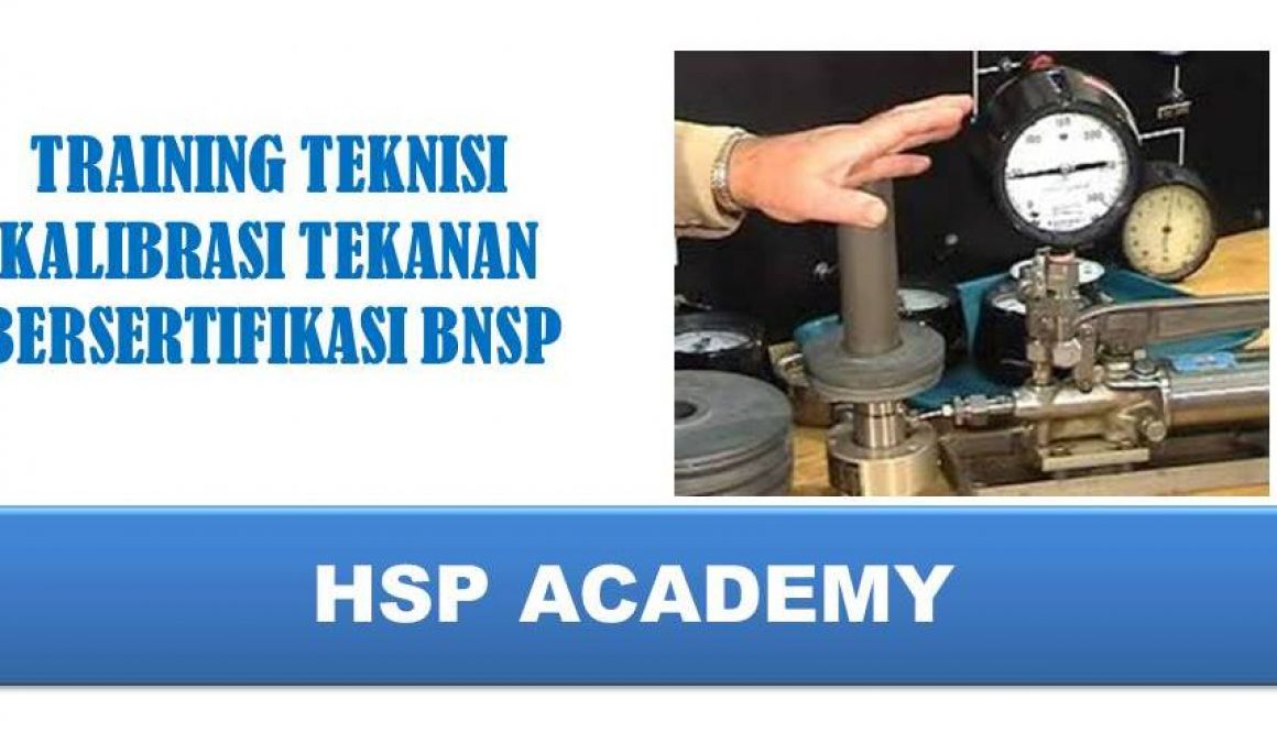 Training Teknisi Kalibrasi Tekanan